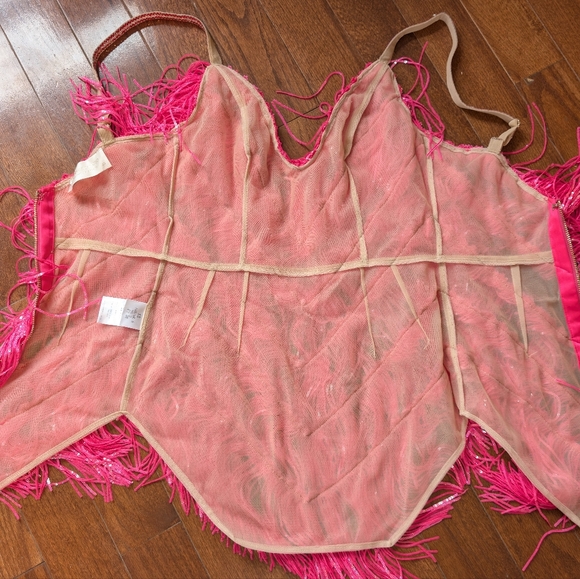 Bronx and Banco X REVOLVE Neon Barbie Dress (Pink/Fuchsia, XS) - Picture 9 of 9